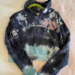 Barstool Call Her Daddy I am Unwell Cropped Sweatshirt